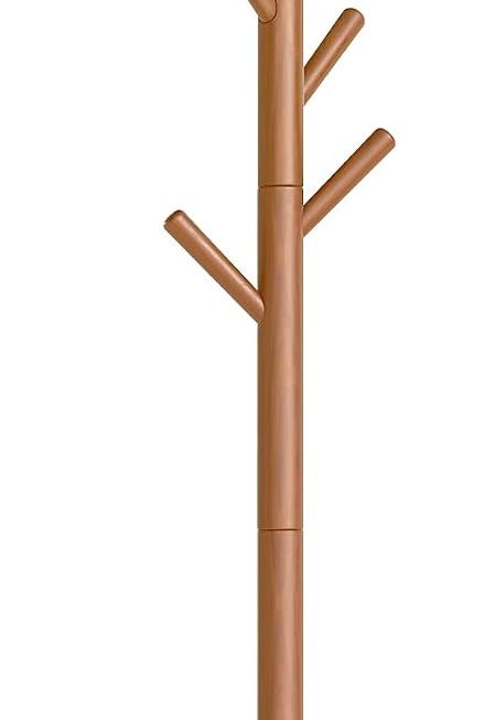 Solid Wood Freestanding Coat Rack