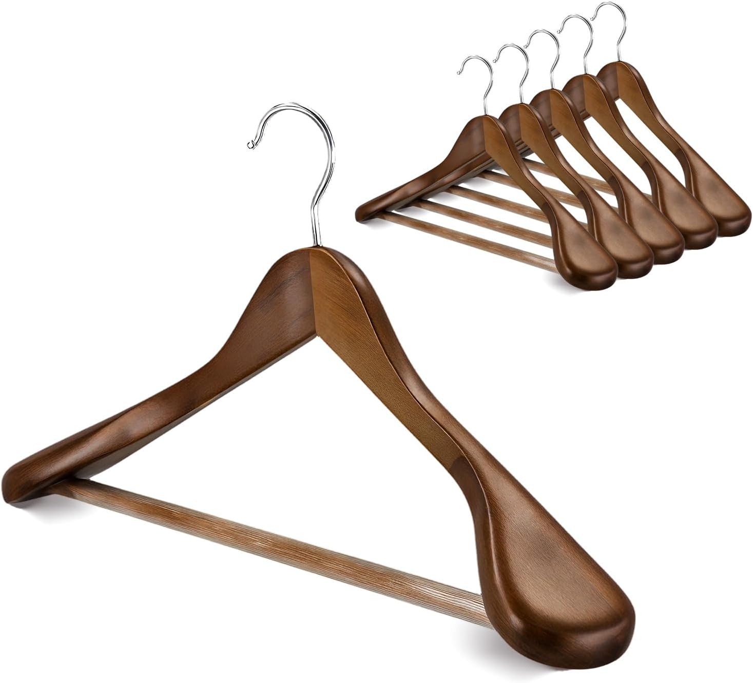 Premium Wooden Clothes Hangers