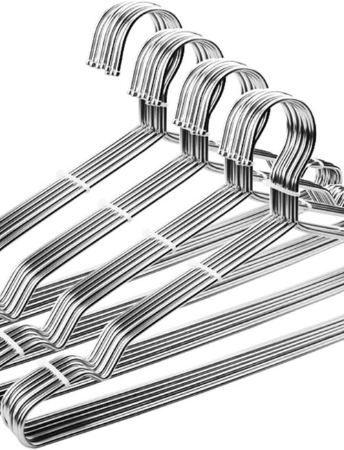 Ultra-Thin Stainless Steel Clothes Hangers