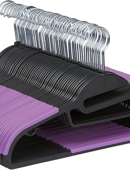 Non-Slip Rubber Coated Clothes Hangers